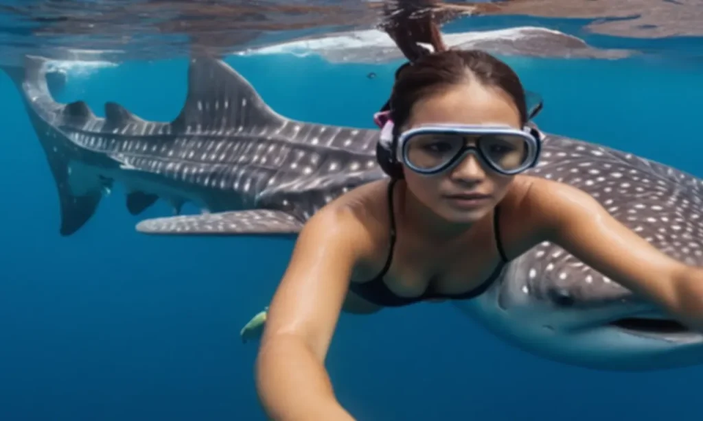 菲律賓esim很順暢，在奧斯陸與鯨鯊共游，水上水下都連得上